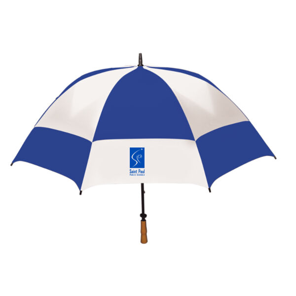 SAINT PAUL - 62" FOLDING GOLF UMBRELLA  Thumbnail