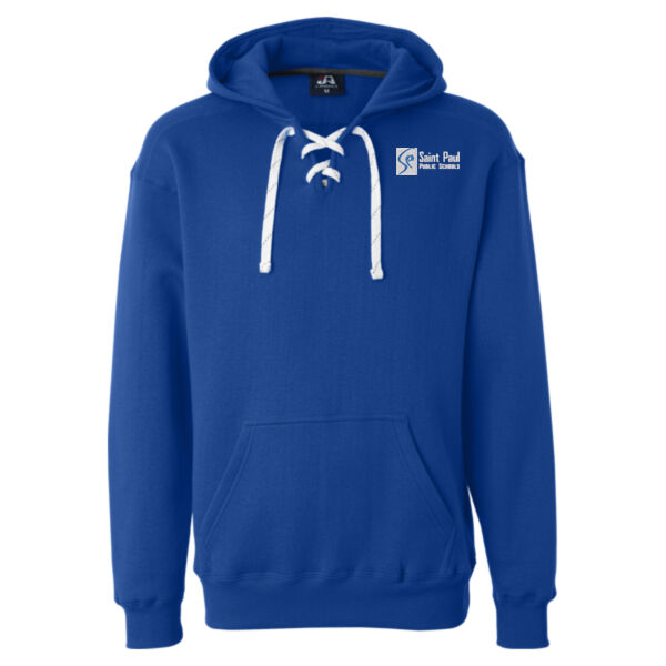 Adult Sport Lace Hooded Sweatshirt Thumbnail