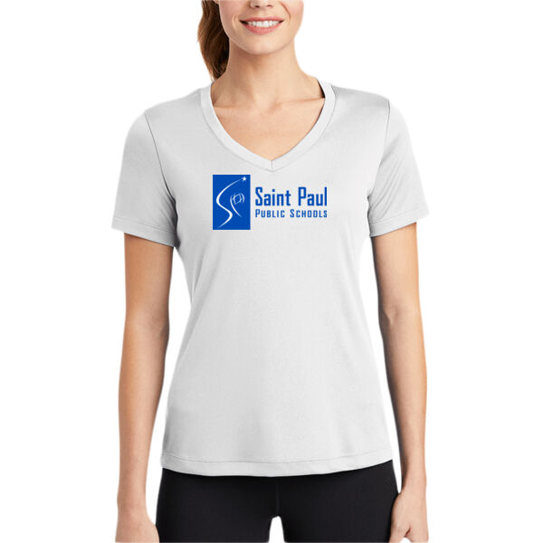 Ladies PosiCharge ® Competitor V Neck Tee Thumbnail