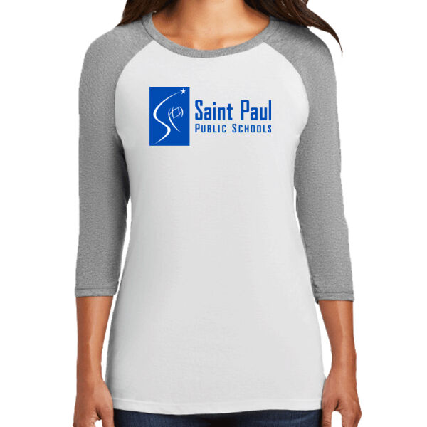 Women's Perfect Tri ® 3/4 Sleeve Raglan Thumbnail