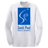 Adult Long Sleeve 5.4 oz. 100% Cotton T Shirt Thumbnail