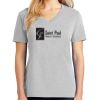 Ladies Core Cotton V Neck Tee Thumbnail