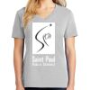 Ladies Core Cotton V Neck Tee Thumbnail